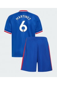 Manchester United Lisandro Martinez #6 Jalkapallovaatteet Lasten Vieraspeliasu 2026-27 Lyhythihainen (+ Lyhyet housut)